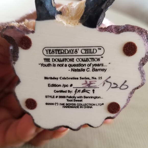 YESTERDAY'S CHILD FIGURINES - Picture 5 of 6